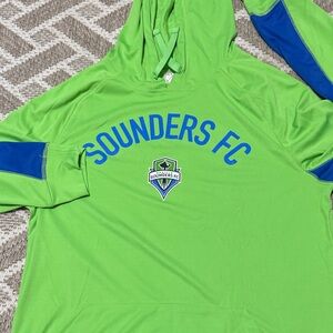 Seattle Sounders FC Green Lightweight Hoodie